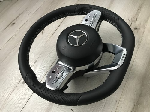 Original Mercedes Sportlenkrad AMG W205 W177 W213 W238 W257 W463 W247 steering - Picture 2 of 19