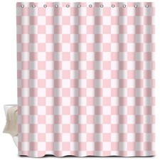 Shower Curtain for Bathroom Cute Shower Curtain Sets with 12 Hooks Waterproof...