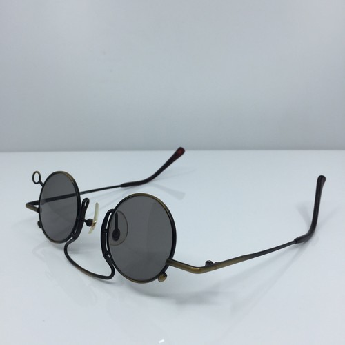 New Vintage Kansai Yamamoto Sunglasses KY027M C. OBX Antique Gold 39-25mm Japan - Picture 8 of 12