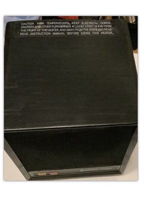 Heater Comfort Edge Kmart Corp (AIR Heater) Model CE3546,- 1500W, Color  Black | eBay