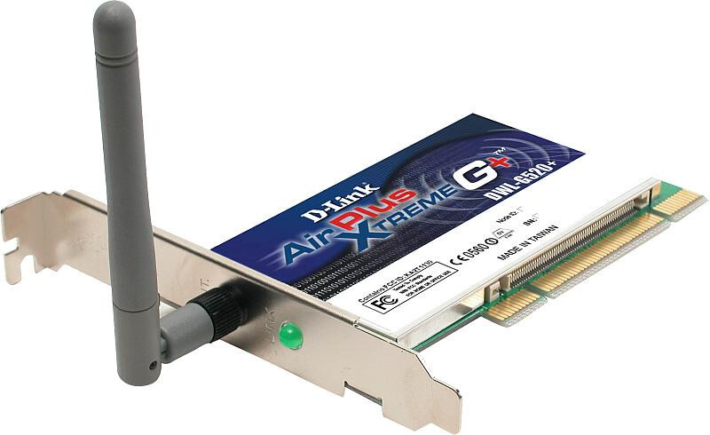 D-Link AirPlus XtremeG+ DWL-G520+ Wireless W-LAN (2.4GHz) PCI Adapter