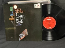 VG+ Zoot Sims Jazz Alive Night at the Half Note LP United Artists 4040 @ Ear DG