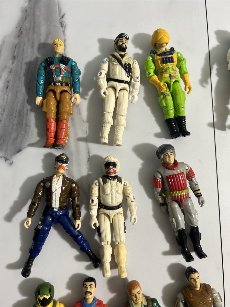 1980s-1990s Vintage GI Joe Lot 1980s ARAH Good Condition 19
