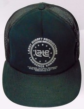 Vtg 1990s LARRY SHORTT PRODUCTIONS LAWRENCE KS Music ADVERTISING TRUCKER HAT CAP