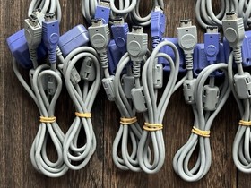 *FLAWED* 1 Official OEM Nintendo GBA Game Boy Advance Game Link Cable AGB-005