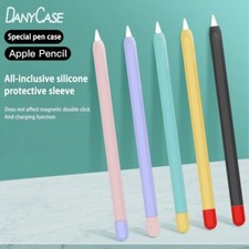 Soft Silicone Apple Pencil Cases For iPad Tablet Touch Pen Stylus Protective