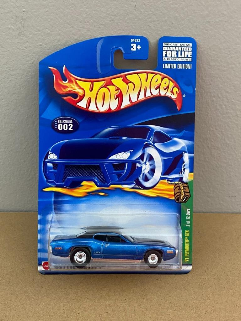 Hot Wheels 2002 Super Treasure Hunt '71 Plymouth GTX 2 of 12 Hot Wheels 2002 Super Treasure Hunt '71 Plymouth GTX 2 of 12