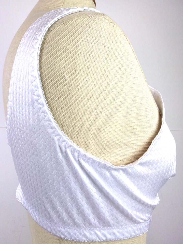 Dream Products RN 107126 Blanco Gancho Frontal Nylon Inalámbrico Camiseta Sujetador Talla 36(15) Foto 4 de 4