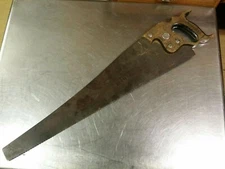 Vintage 26" Disston K5 Keystone Defender Hand Saw, USA