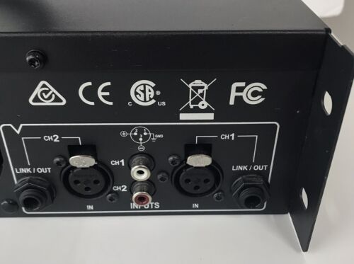 Amplificador de potencia Crown XLS 1002 DriveCore 2 canales 350 W Home Theater DJ PA - Imagen 4 de 9