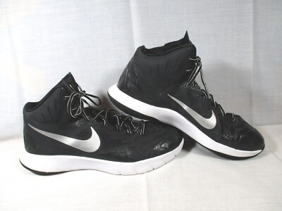 Nike Mens Lunar Hyperquickness TB 652775-001 Black Basketball Shoes Sneakers 7.5