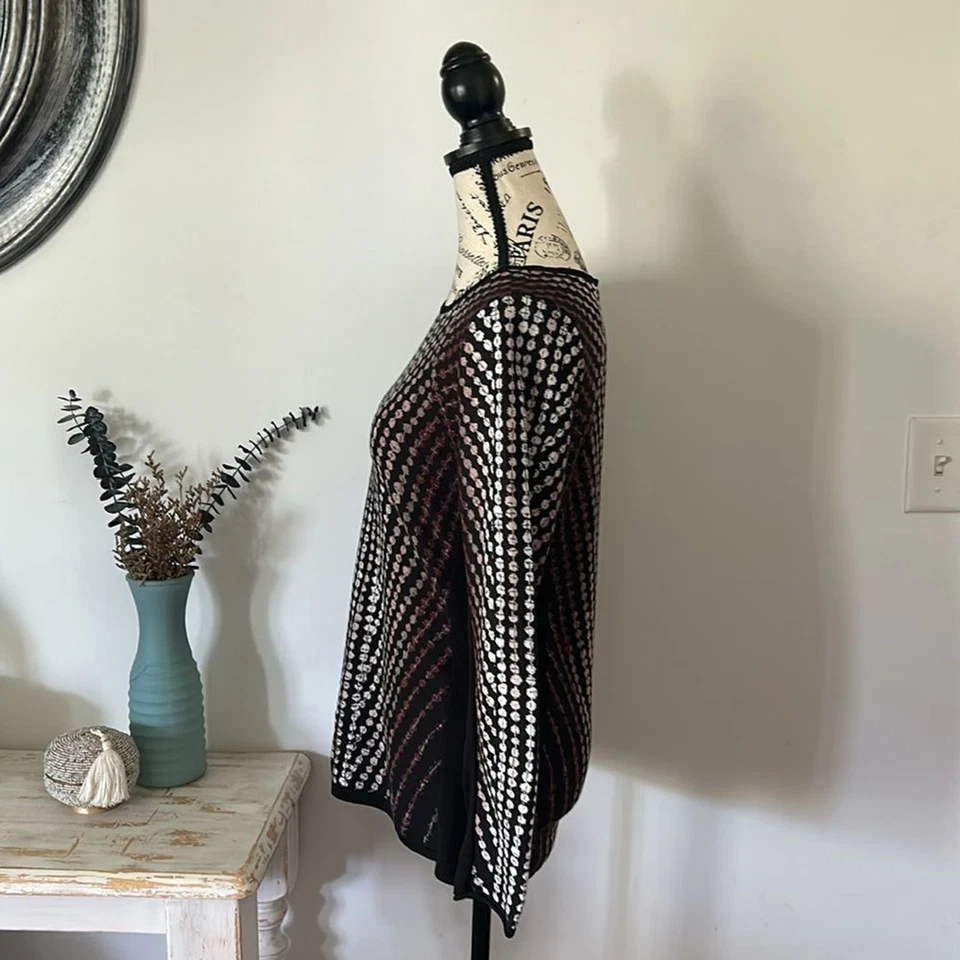 Suéter Top Ligero Estampado Nic+Zoe Para Mujer Talla PS Foto 3 de 4