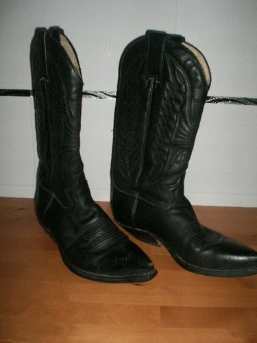 BOTAS COWBOY SENDRA ROCKABILLY CAMPERAS BOOTS 39 PUNTERA CUERO COSIDAS  ESPAÑA 6, | eBay
