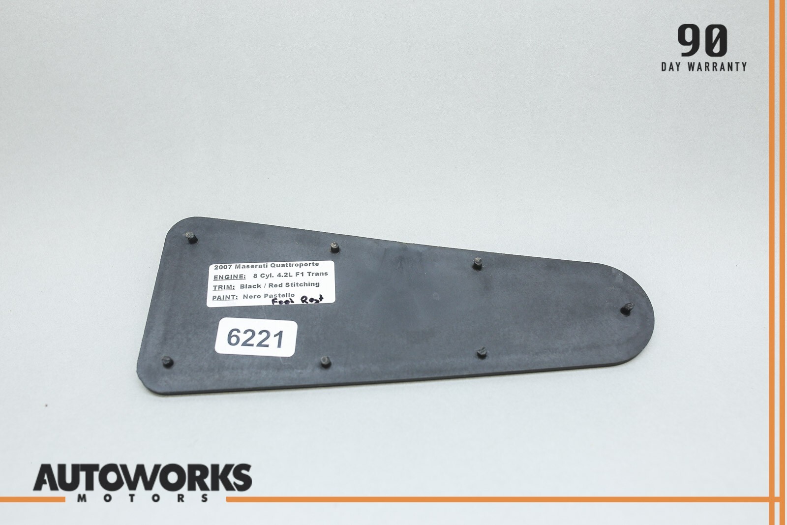 03-13 Maserati Quattroporte M139 Front Left Driver Side Footrest Floor Rest OEM