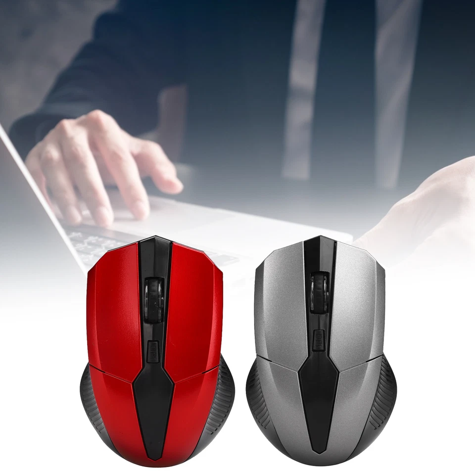 Wireless Mouse 2.4GHz 4 Keys Optical Mice With USB Receiver Computer Accesso - Image 4 of 4