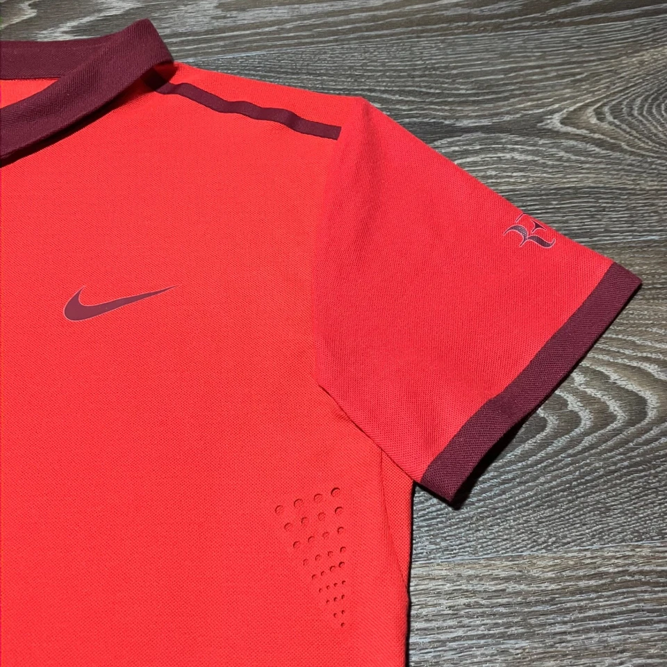 Polo de tenis Nike Roger Federer RF 2014 Shanghai Basilea ATP Finals talla L Foto 4 de 4