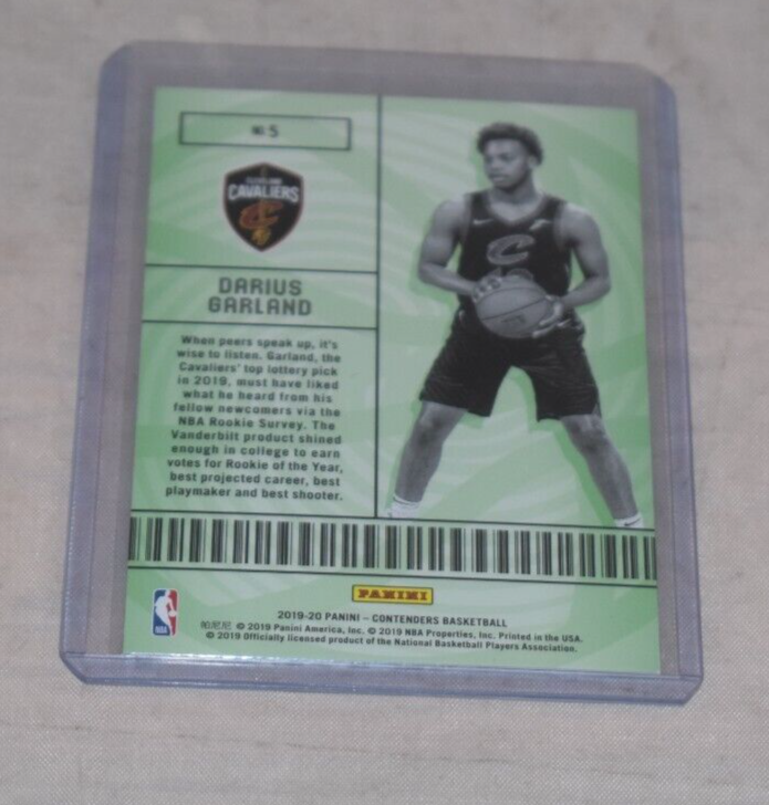 ダリアス•ガーランド 2019OPTIC LOTTERY TICKET-GOLD 2019-2020 Panini Contenders Lottery Ticket Sparkle Darius Garland