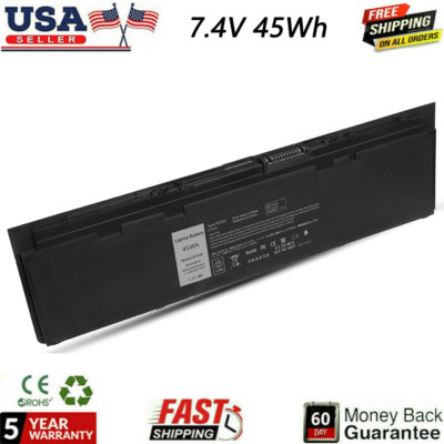 WD52H Battery for Dell Latitude E7240 E7250 GVD76 VFV59 451-BBFW KWFFN 45Wh 7.4V