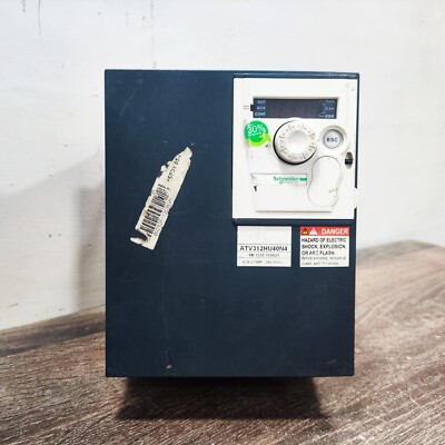 USED | TELEMECANIQUE ATV312HU40N4 ALTIVAR-312 5HP VARIABLE SPEED DRIVE 4KW