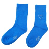 2 Paar S.Oliver Socken StrüMpfe Kinder MäDchen 2Er Pack Socken Blau Neu Gr.27-30