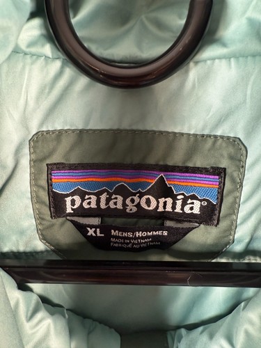 Patagonia Mens Full Zip Mockneck Tasker Windbreaker Jacket Green Sz XL 25.5x31 - Picture 4 of 9