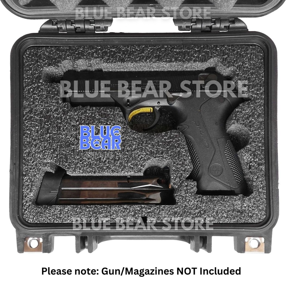 Hard Shell Travel Case Fit Beretta PX4 Storm Pistol Magazine Waterproof