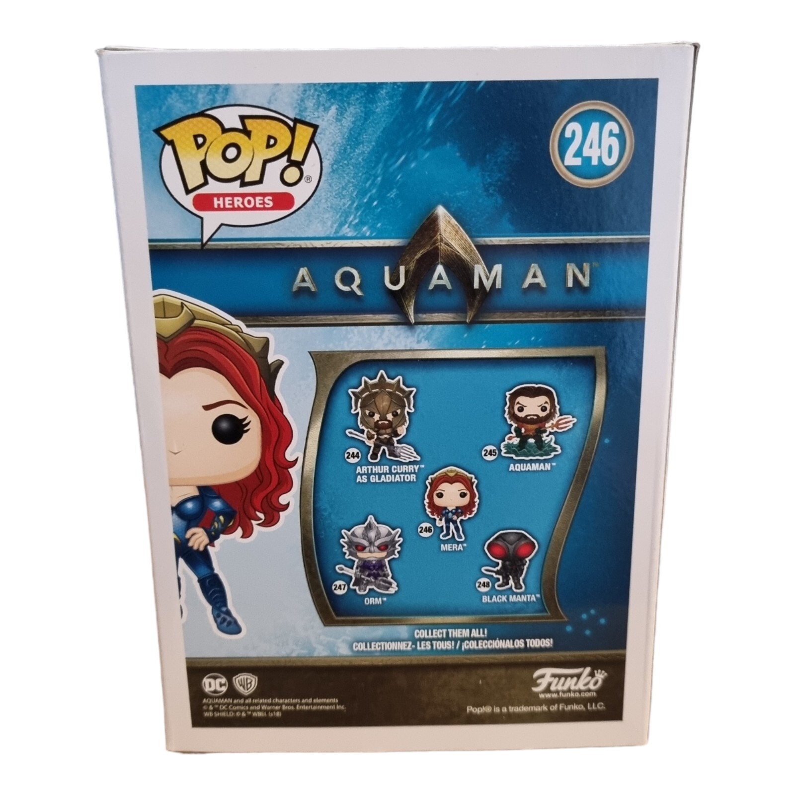 Thumbnail - Aquaman Mera 246 Funko Pop Heroes - Vinyl Figure Marvel Movie Figur