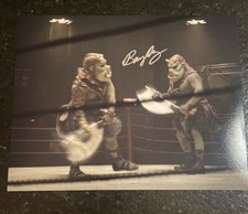 * BARRY HANLEY* signed 11x14 photo * GAMORREAN FIGHTER * THE MANDALORIAN * 6