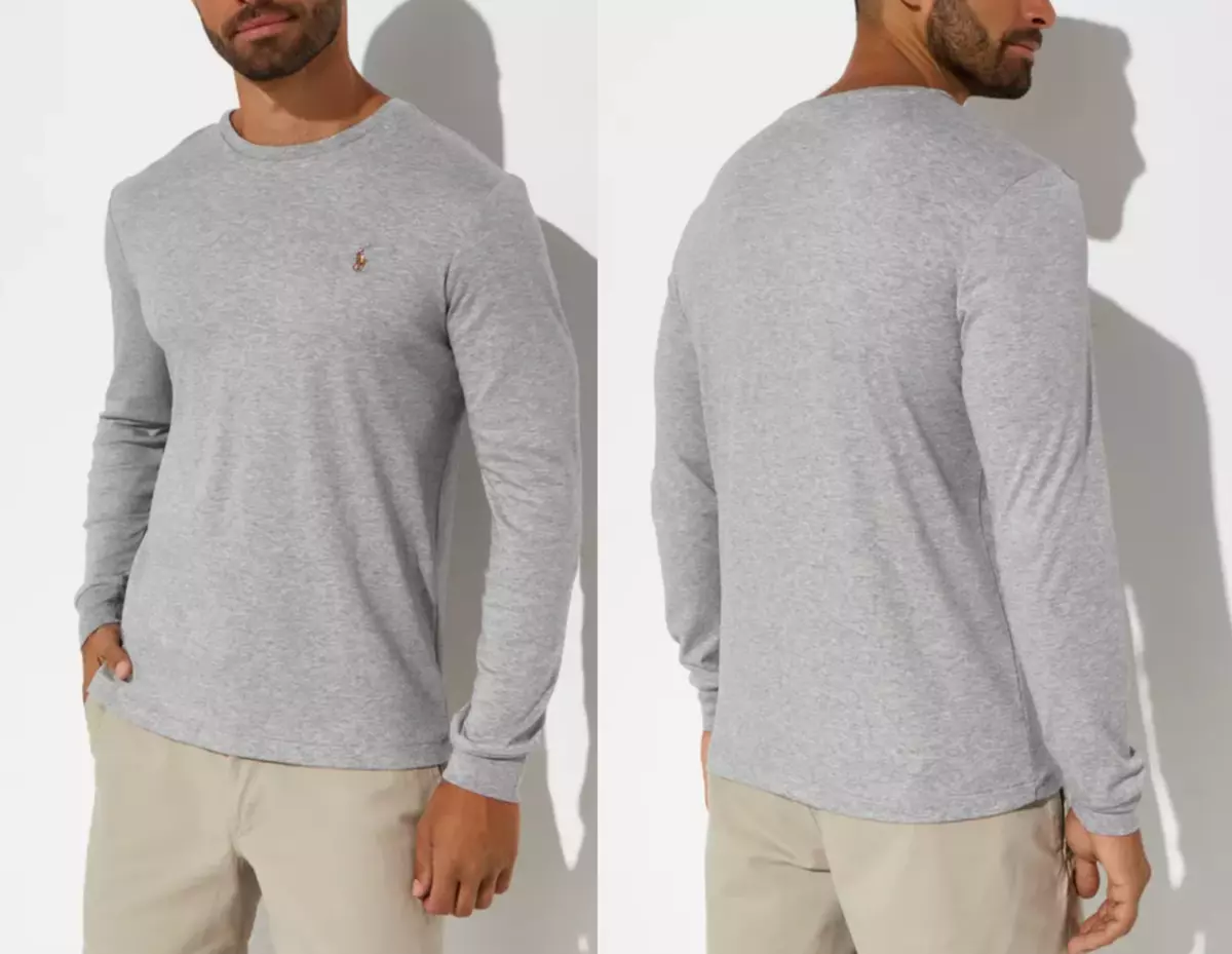 T shirt ralph lauren manches longues cheap