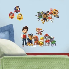 Paw Patrol RoomMates RMK2640SCS Peel and Stick Wall Decals Nickelodeon USA