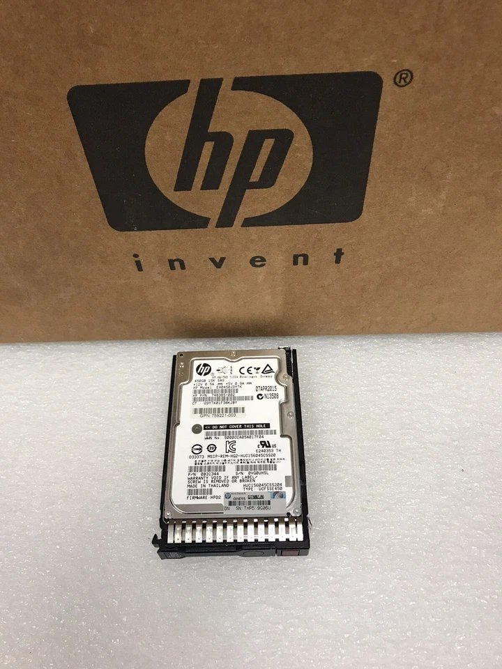 HP EH0450JDYTK 748385-002 450GB 15K 12G 2.5" SAS SC HARD DRIVE 0B31344 - Image 2 of 4