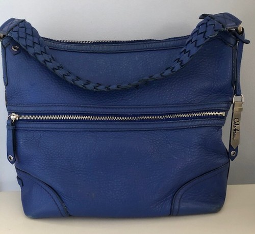 Cole Haan Azul Cuero bolso o bandolera | eBay