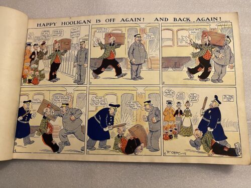 Vintage 1908 Maud Katzenjammer Kinder Happy Hooligan F Opper R Dirks Comic Buch - Bild 8 von 12