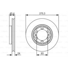 Disque de frein Hyundai H-1