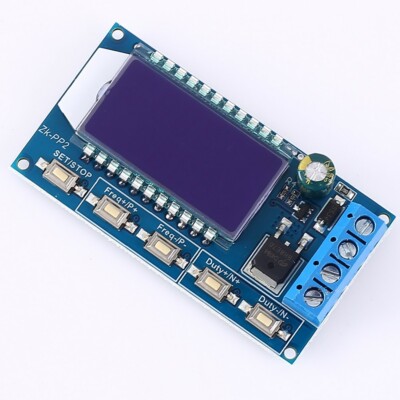 Dual Mode LCD Adjustable PWM Pulse Frequency Signal Generator Module Duty Cycle