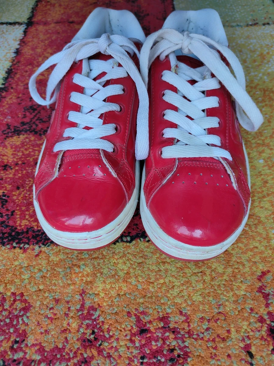 Ladies red trainers size best sale 6