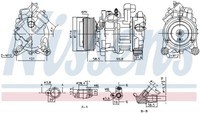 Kompressor Klimaanlage FüR BMW 5Er Touring F11 520D 525D F10 F18 890746