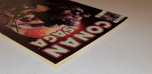 CONAN SAGA Marvel Comics Magazine #23 March 1989 - Picture 5 of 6
