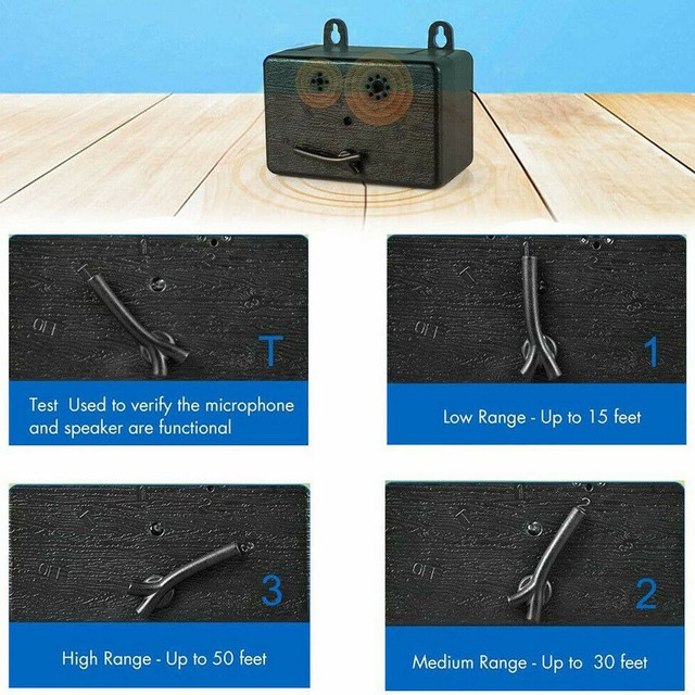 zelers upgrade rechargeable mini bark control device