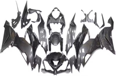 Carbon Fiber Fairings Kit For Kawasaki ZX-6R Ninja 2019 20 21 22