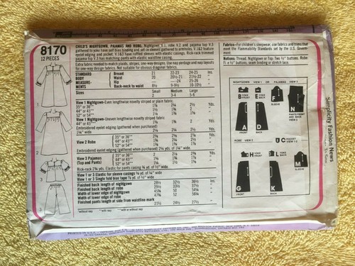 Simplicity Patterns ~ CUT PATTERNS ~ All Size 2 * ~ * ~ * ~ * ~ * ~ Listing 5853 - Picture 81 of 127