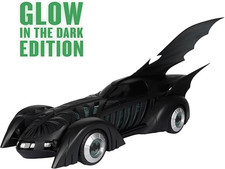 McFarlane Toys DC Batmobile Batman Forever Glow in The Dark Gold Label Vehicle