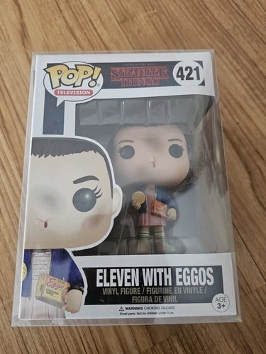 Funko Pop Television Stranger Things Eleven With Eggos 421 Vinyl Figure