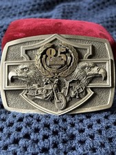 0024/3000 Vintage Harley-Davidson 85th Anniversary Limited Edition Belt Buckle