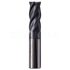4 Flute Variable Helix Solid Carbide 5/8"x1-1/2"x3-1/2" End Mill - AlTiN Coated