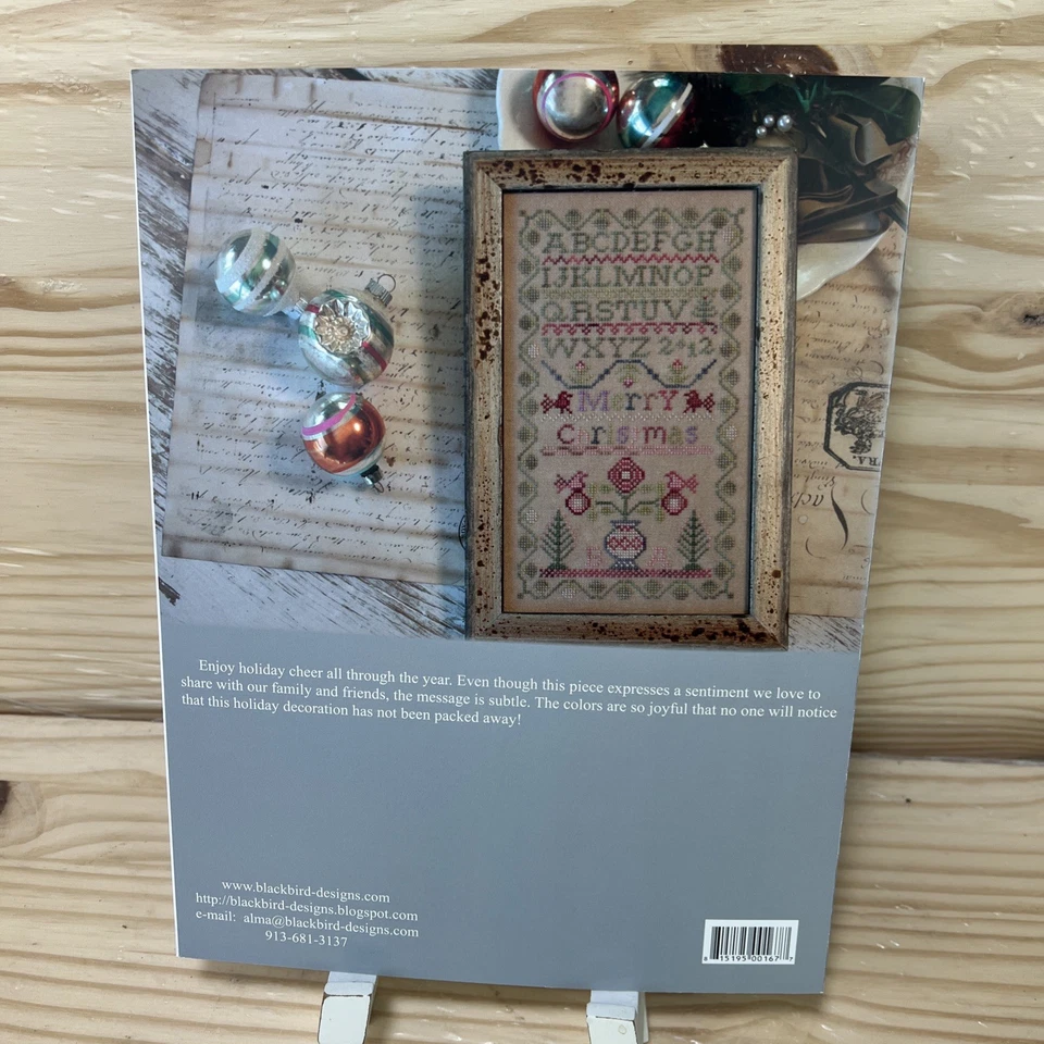 Blackbird Designs Cross Stitch Pattern Christmas Series Lot of 4 Complete Set - Image 3 of 4