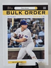 2026 Topps Series 1 Pete Alonso Bulk Order Flagship Pack Exclusive Mets BO-6