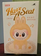 Pop MART the Monsters Have a Seat Labubu Vinyl Plush Blind Box