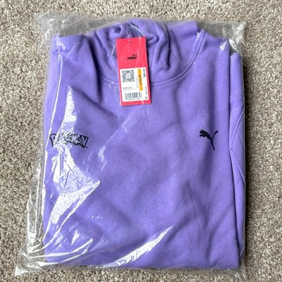 Pokemon x Puma Espeon Hoodie Sweatshirt Sz S NWT New On Hand Authentic Lavender