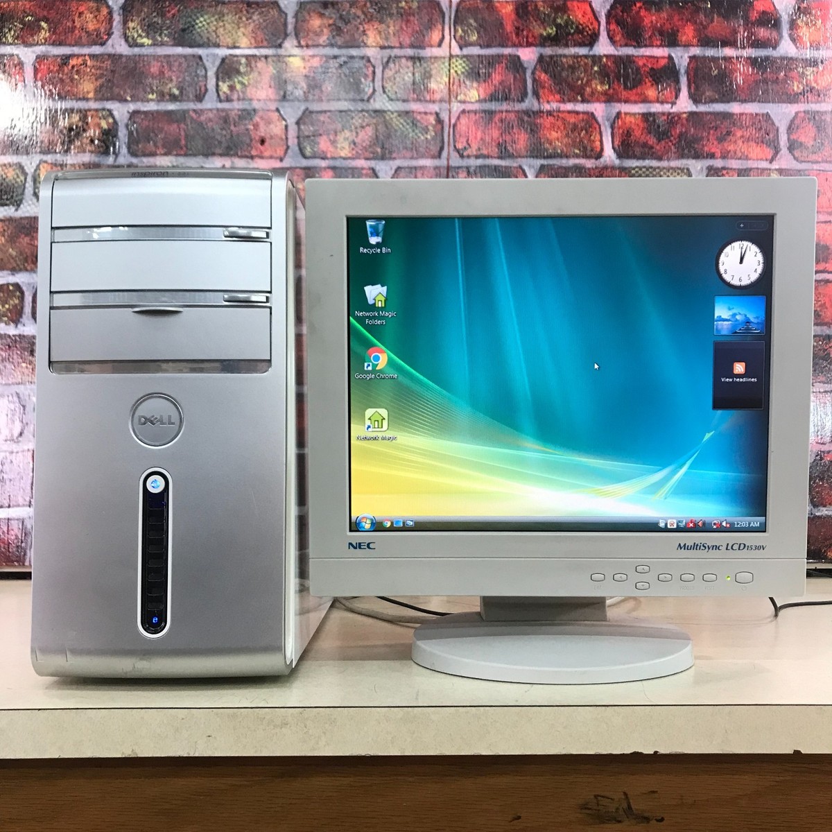 Dell Inspiron 531 PC Retro Gaming AMD Athlon 2.11GHz 1.5GB RAM